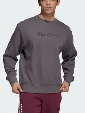 Adidas x Peloton Gray Crewneck Sweatshirt